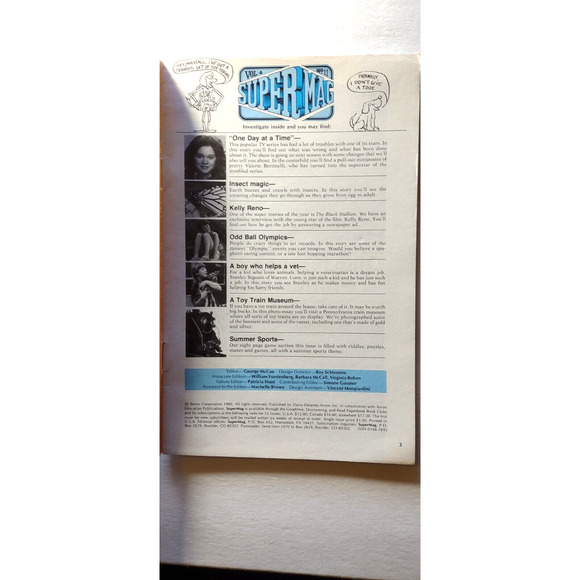 One Day At A Time TV Show SuperMag Magazine 1980 Retro Mini Poster Pop Culture - Picture 3 of 7